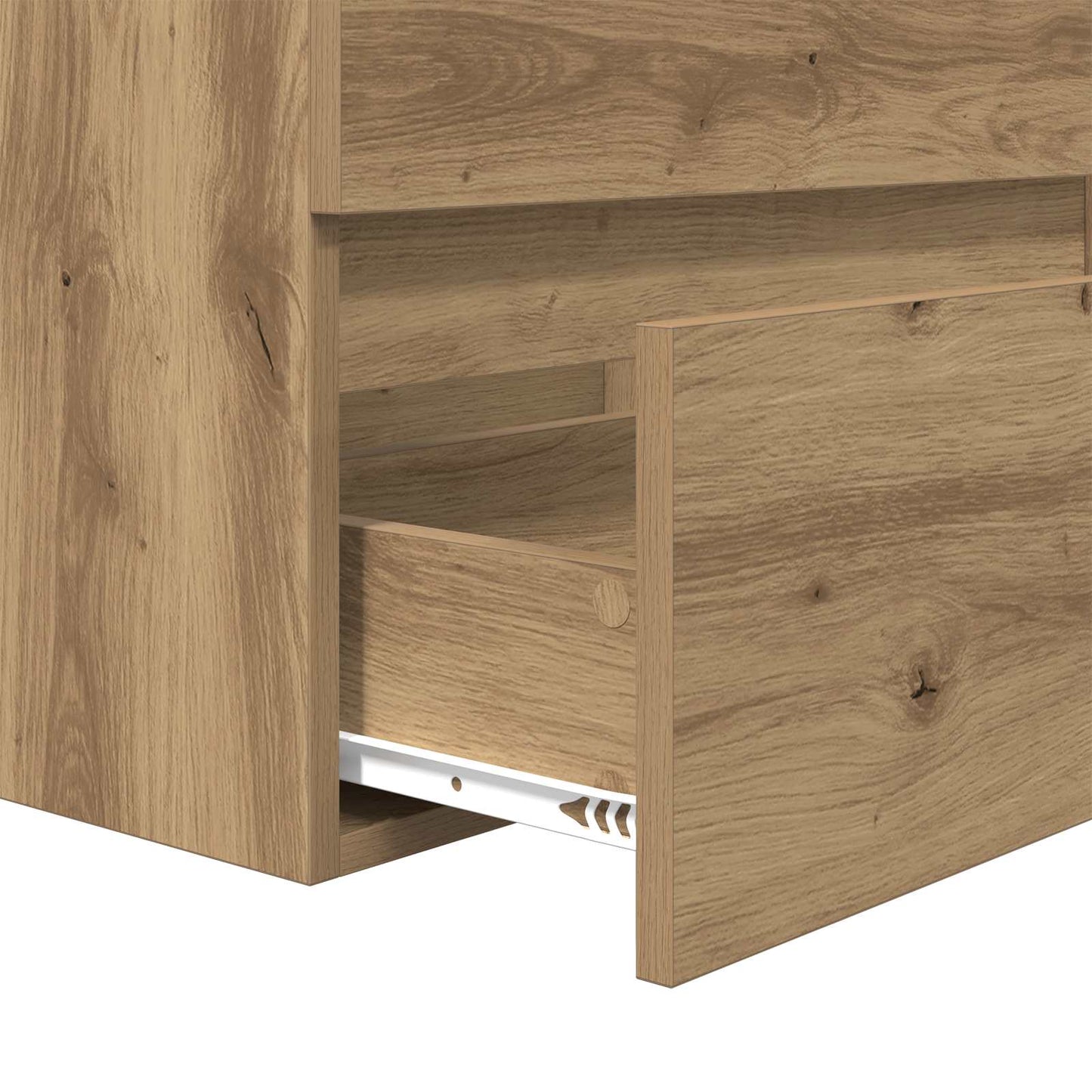 vidaXL Σετ Επίπλων Μπάνιου 3 τεμ. Artisan Oak Επεξεργασμένο Ξύλο