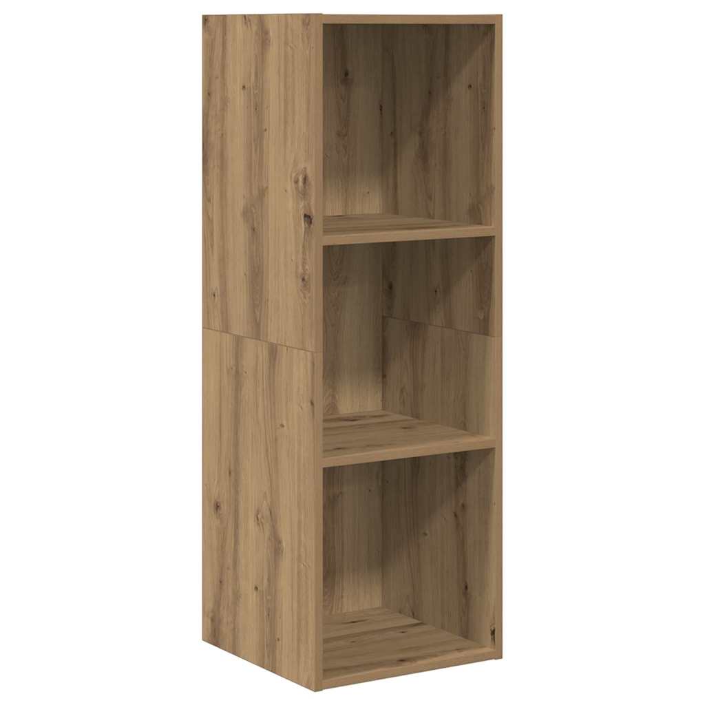 vidaXL Τηλεοπτική Κάβα Τοίχου 4 pcs artisan δρυς 37 x 37 x 107.5 εκ
