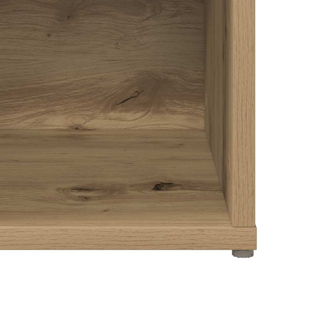 vidaXL Σετ επίπλου τηλεόρασης 2 pcs Artisan Oak 37 x 35 x 107 εκ.