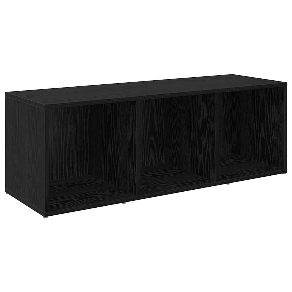 vidaXL Ντουλάπι TV 3 pcs Μαύρη δρυς 37 x 35 x 107.5 εκ