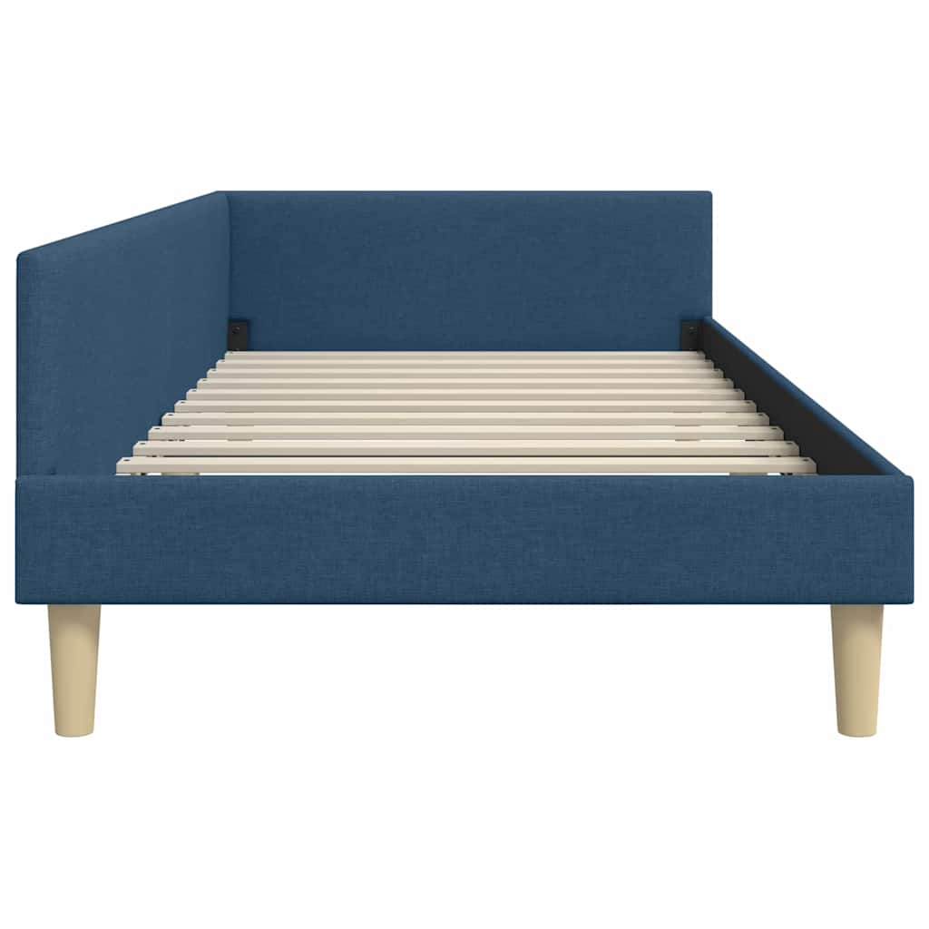 vidaXL Κρεβάτι Γωνίας Μπλε 80 x 200 cm ύφασμα