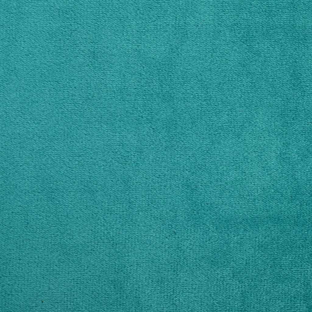 vidaXL Κρεβάτι Γωνίας με κεφαλάρι Τιρκουάζ 90 x 190 cm Βελούδο