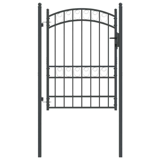 vidaXL Πύλη Φράχτη EMMEN 170 x 100 εκ. Ατσάλι με Επικάλυψη Πούδρας