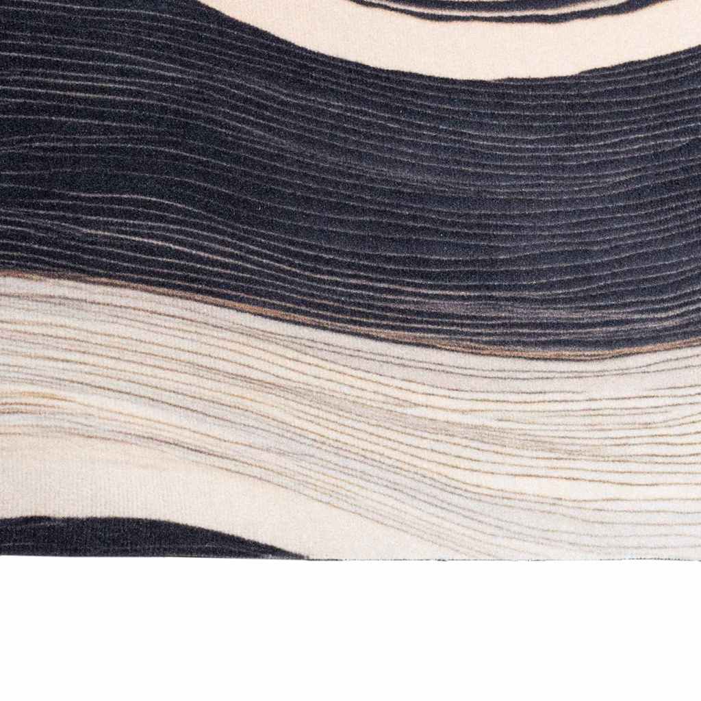 vidaXL Χαλί Κουζίνας Μαύρο 180 x 60 cm Βελούδο