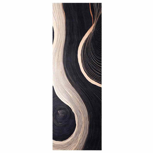 vidaXL Χαλί Κουζίνας Μαύρο 180 x 60 cm Βελούδο
