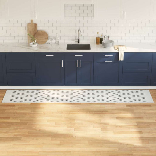 vidaXL Χαλί Κουζίνας Geometric Γεωμετρικό 60 x 300 cm Βελούδο