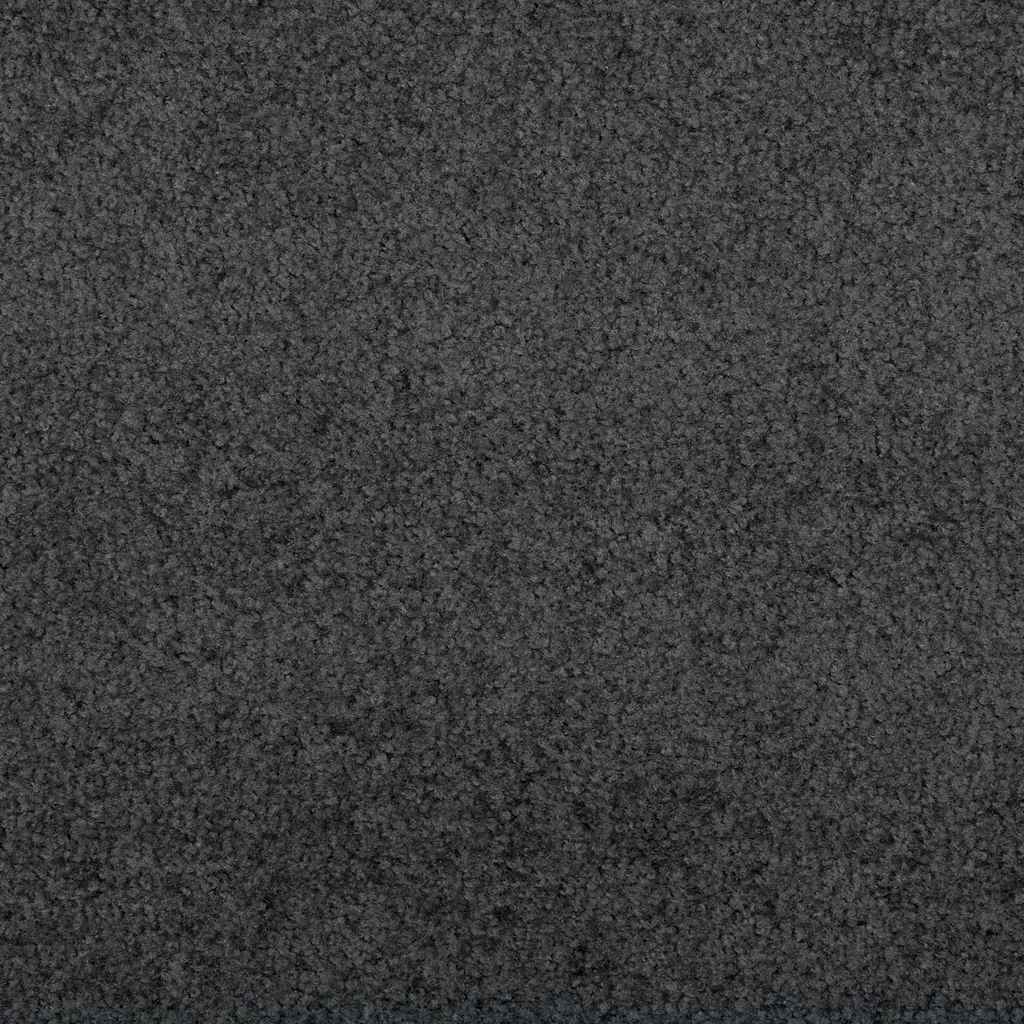 vidaXL Χαλάκι Εξώπορτας Ανθρακί 60 x 80 cm Ύφασμα τέντι