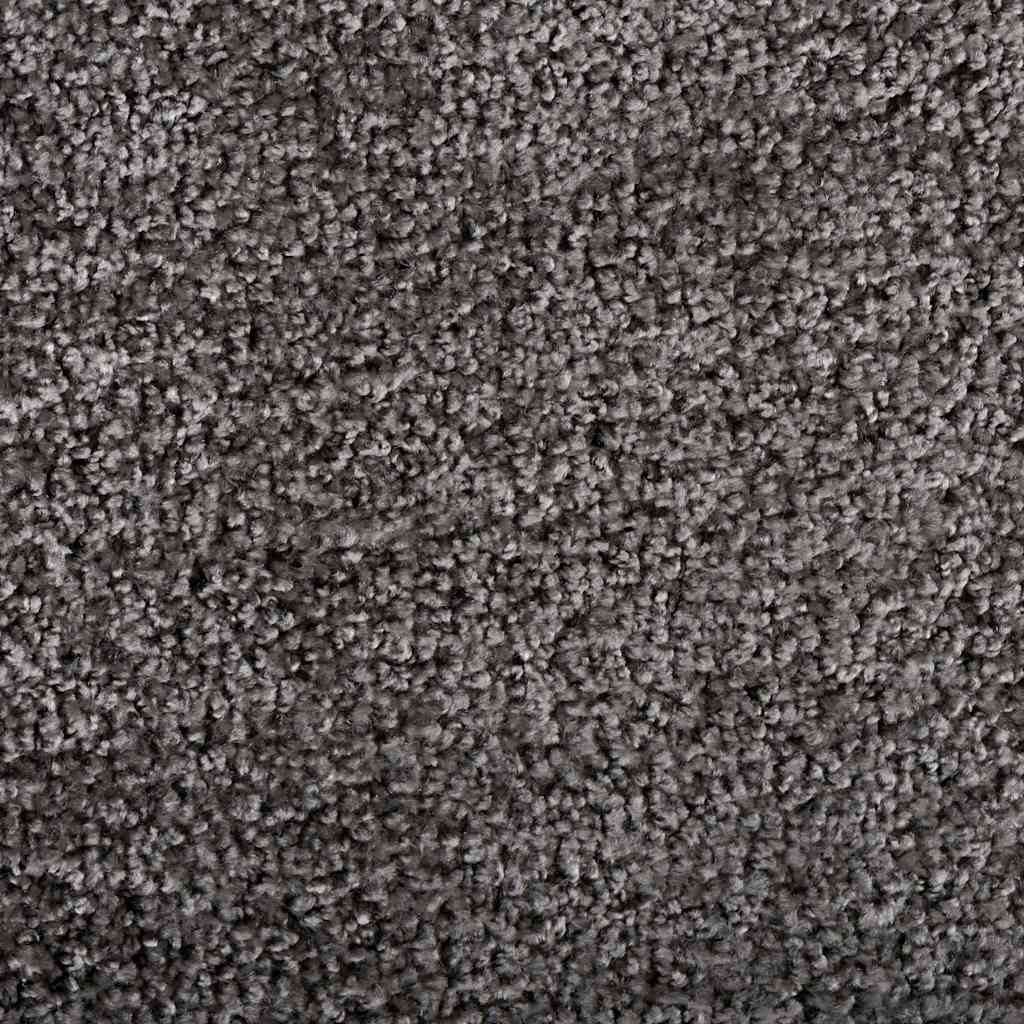 vidaXL Χαλάκι Εξώπορτας Ανοιχτό γκρι 40 x 60 cm Ύφασμα τέντι