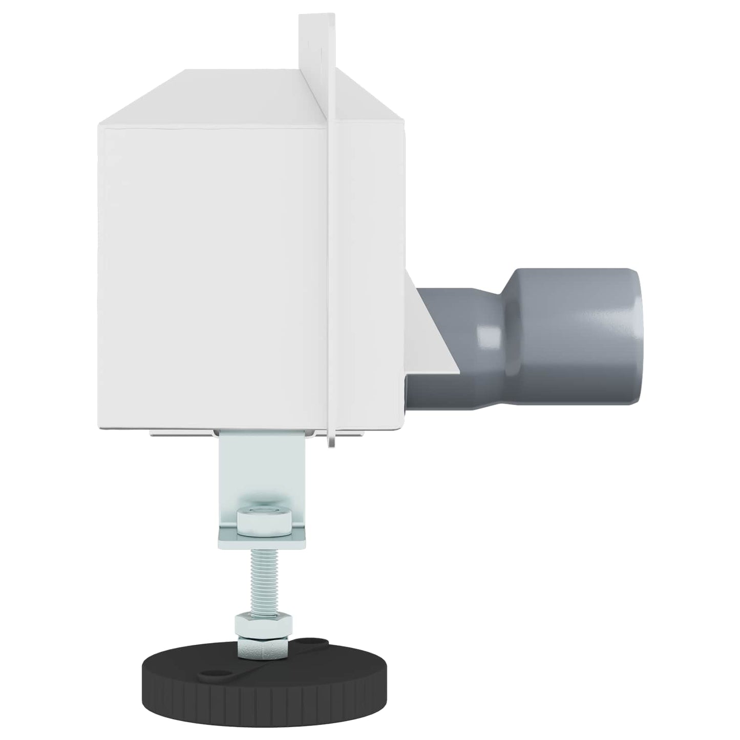 vidaXL Αποχέτευση Ντους Τοίχου Ασημί 80 cm Ανοξείδωτο Ατσάλι 304