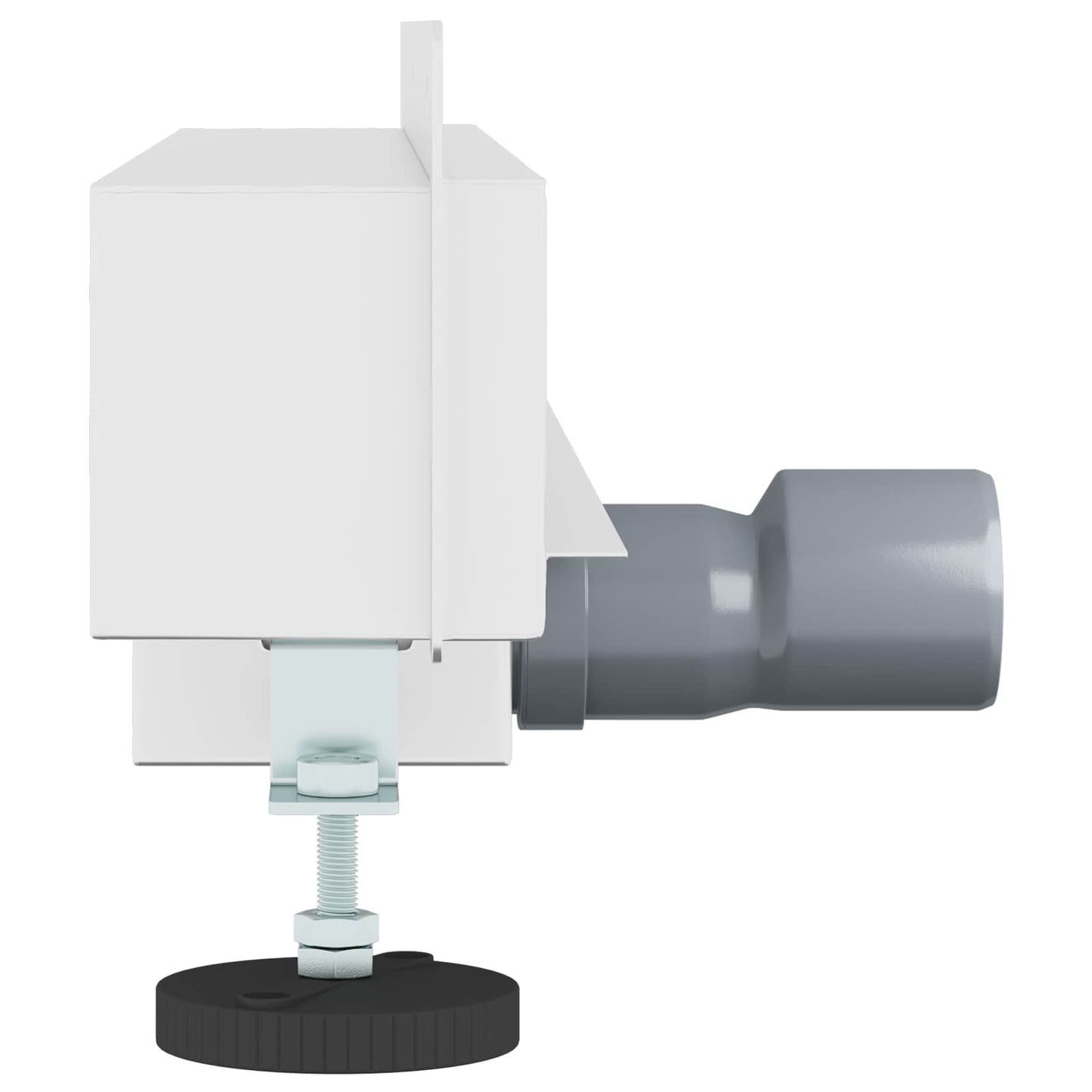 vidaXL Αποχέτευση Ντους Τοίχου Ασημί 50 cm Ανοξείδωτο Ατσάλι 304