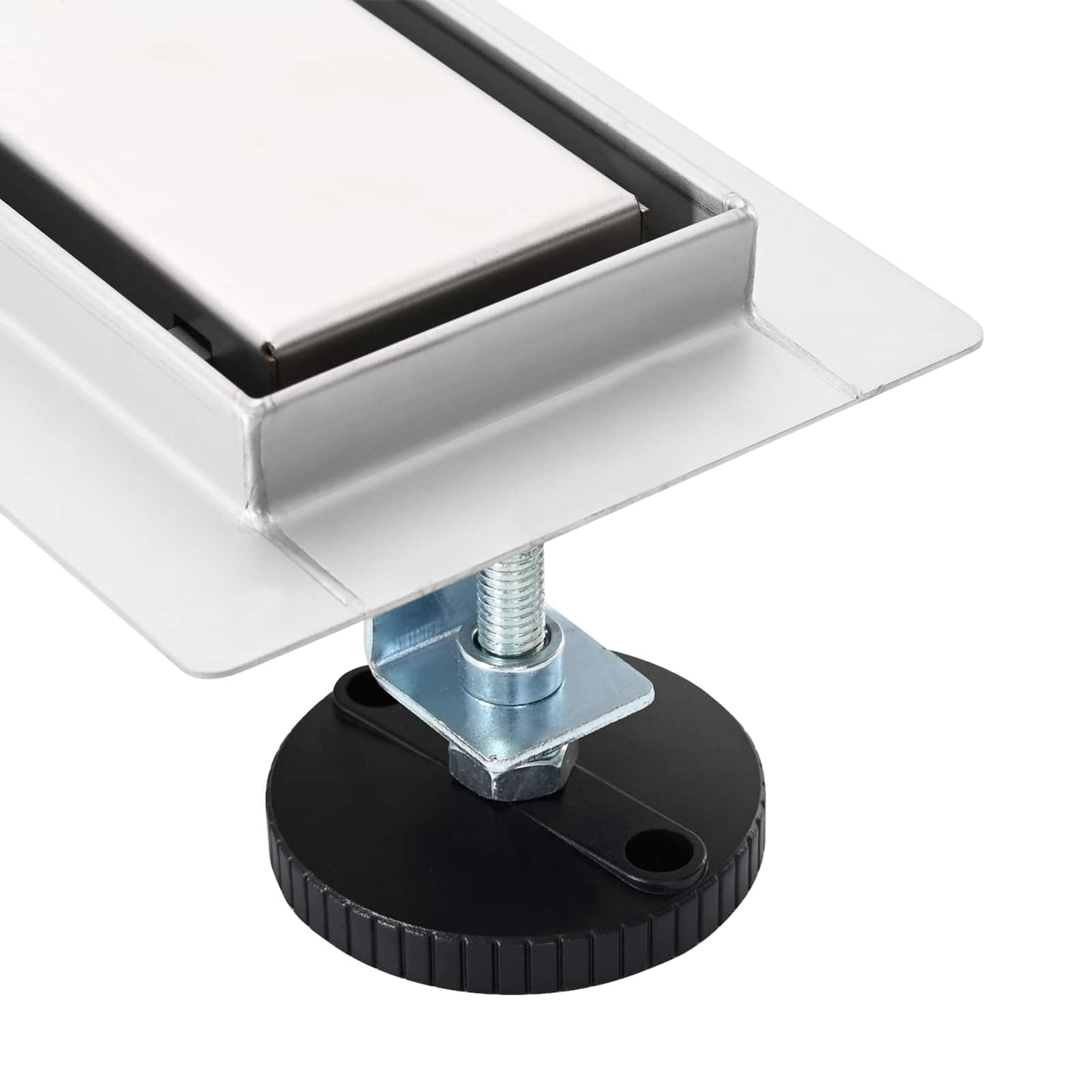 vidaXL Σιφόνι ντους 2-σε-1 με 360° σιφόνι Ασημί 60 cm