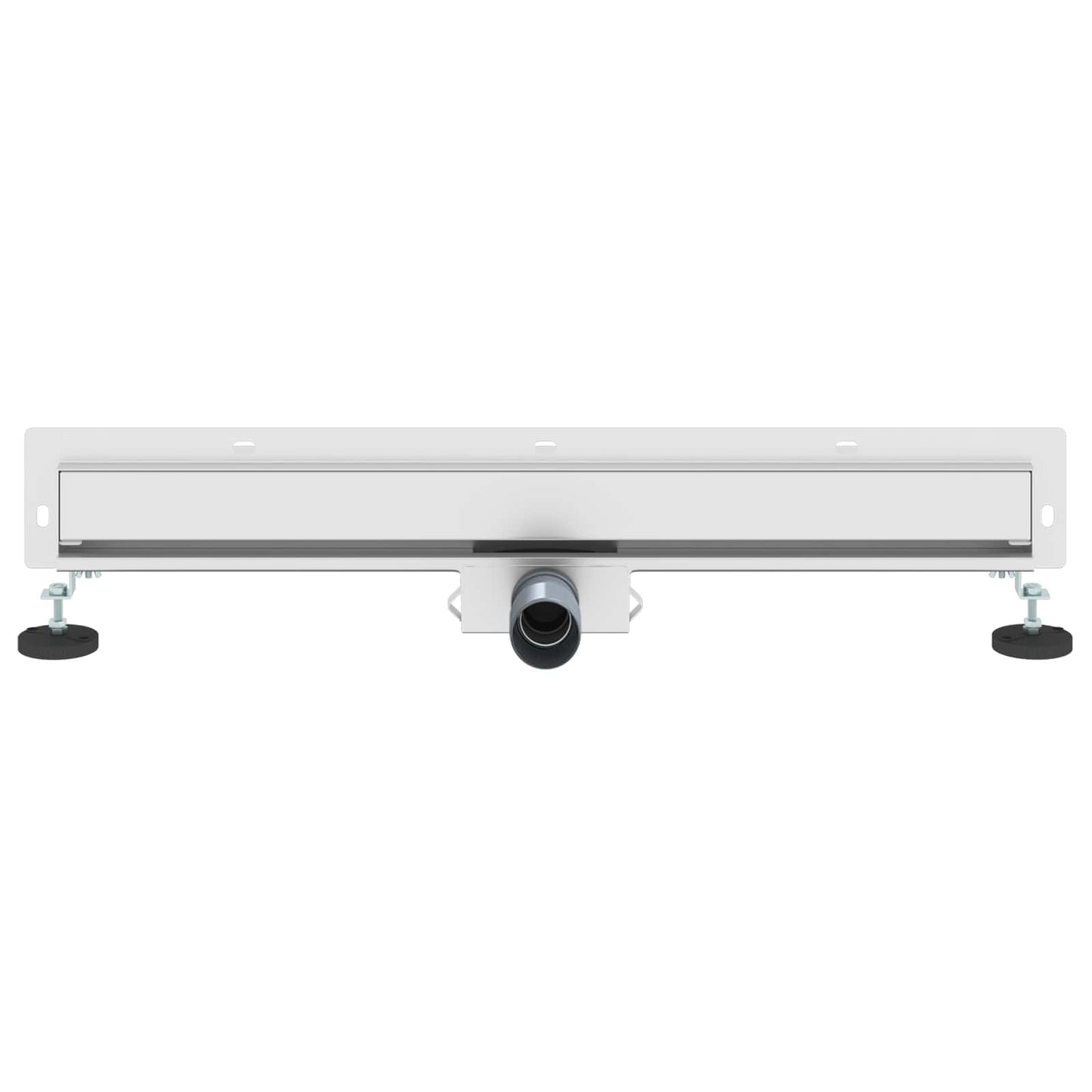 vidaXL Αποχέτευση Ντους Τοίχου Ασημί 70 cm Ανοξείδωτο Ατσάλι 304