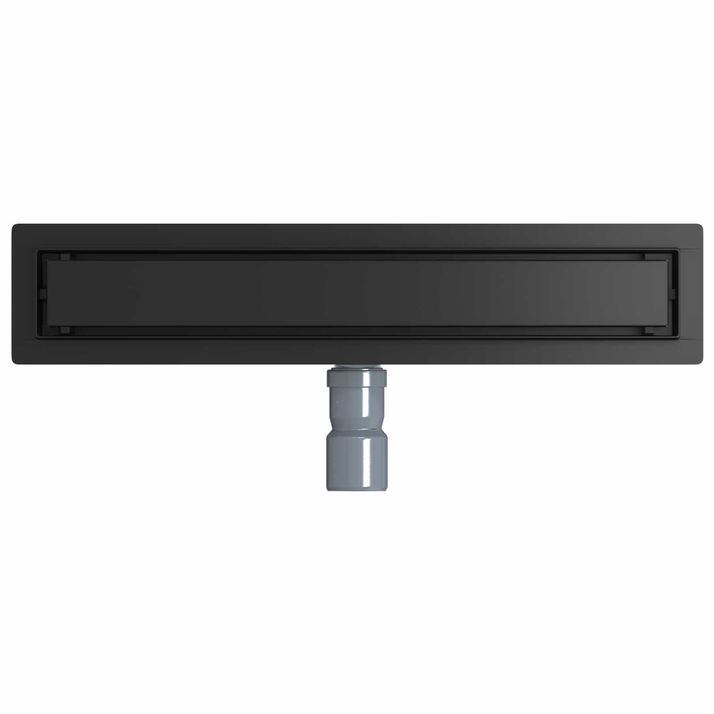 vidaXL Σιφόνι ντους 2-σε-1 με 360° σιφόνι Μαύρο 50 cm