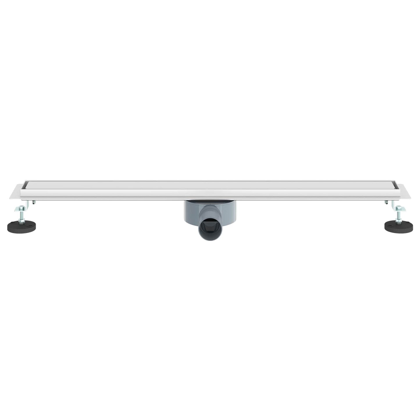 vidaXL Σιφόνι ντους 2-σε-1 με 360° σιφόνι Ασημί 80 cm