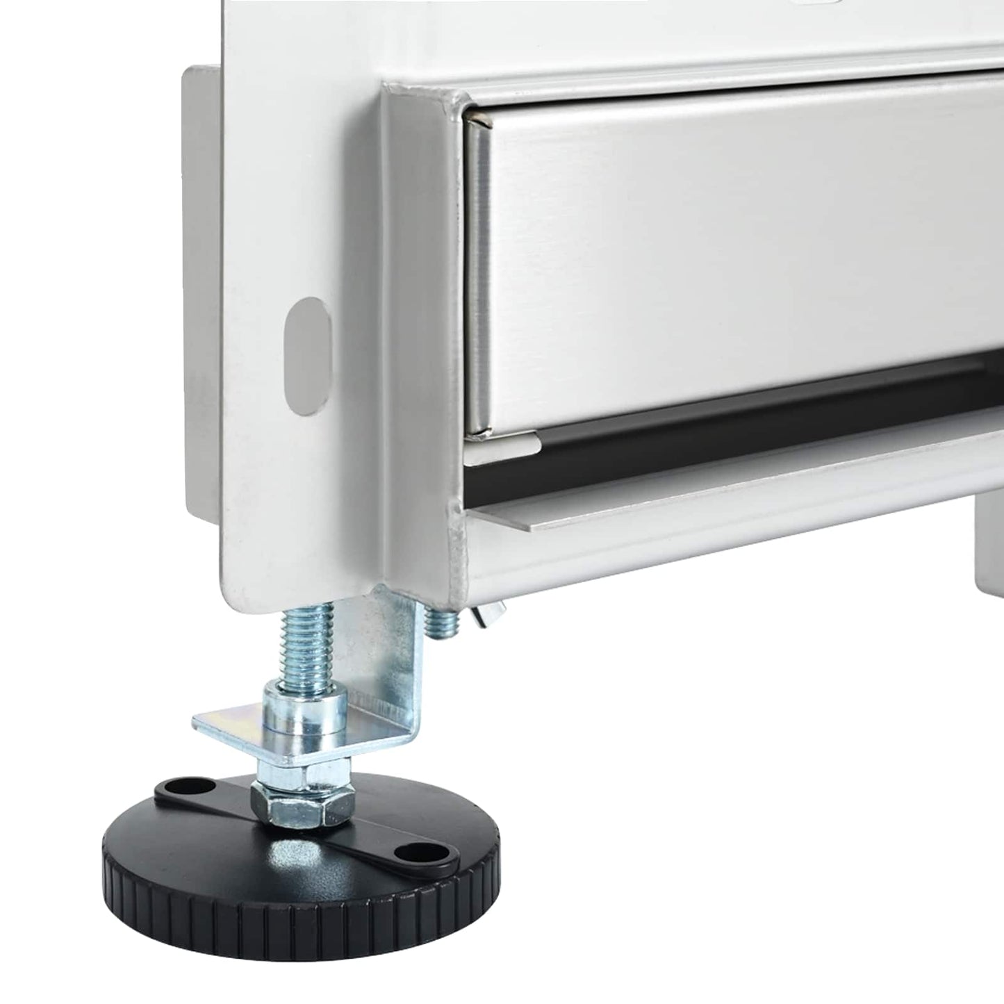 vidaXL Αποχέτευση Ντους Τοίχου Ασημί 100 cm Ανοξείδωτο Ατσάλι 304