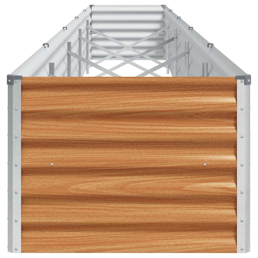vidaXL Υπερυψωμένη Ζαρντινιέρα 485 x 50 x 36 εκ. Επικαλυμμένος Χάλυβας
