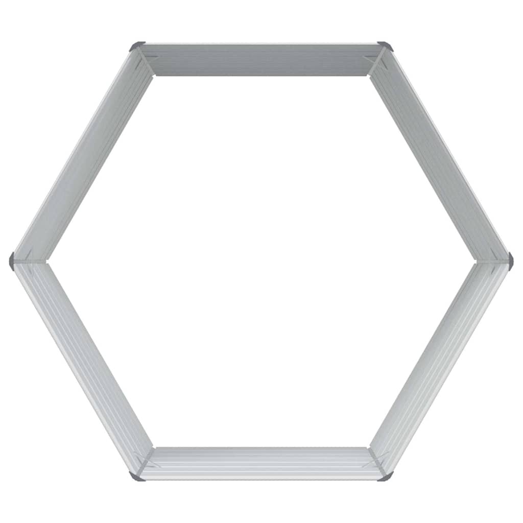 vidaXL Υψωμένο Κρεβάτι Κήπου Ανοιχτό καφέ 129 x 129 x 77 cm