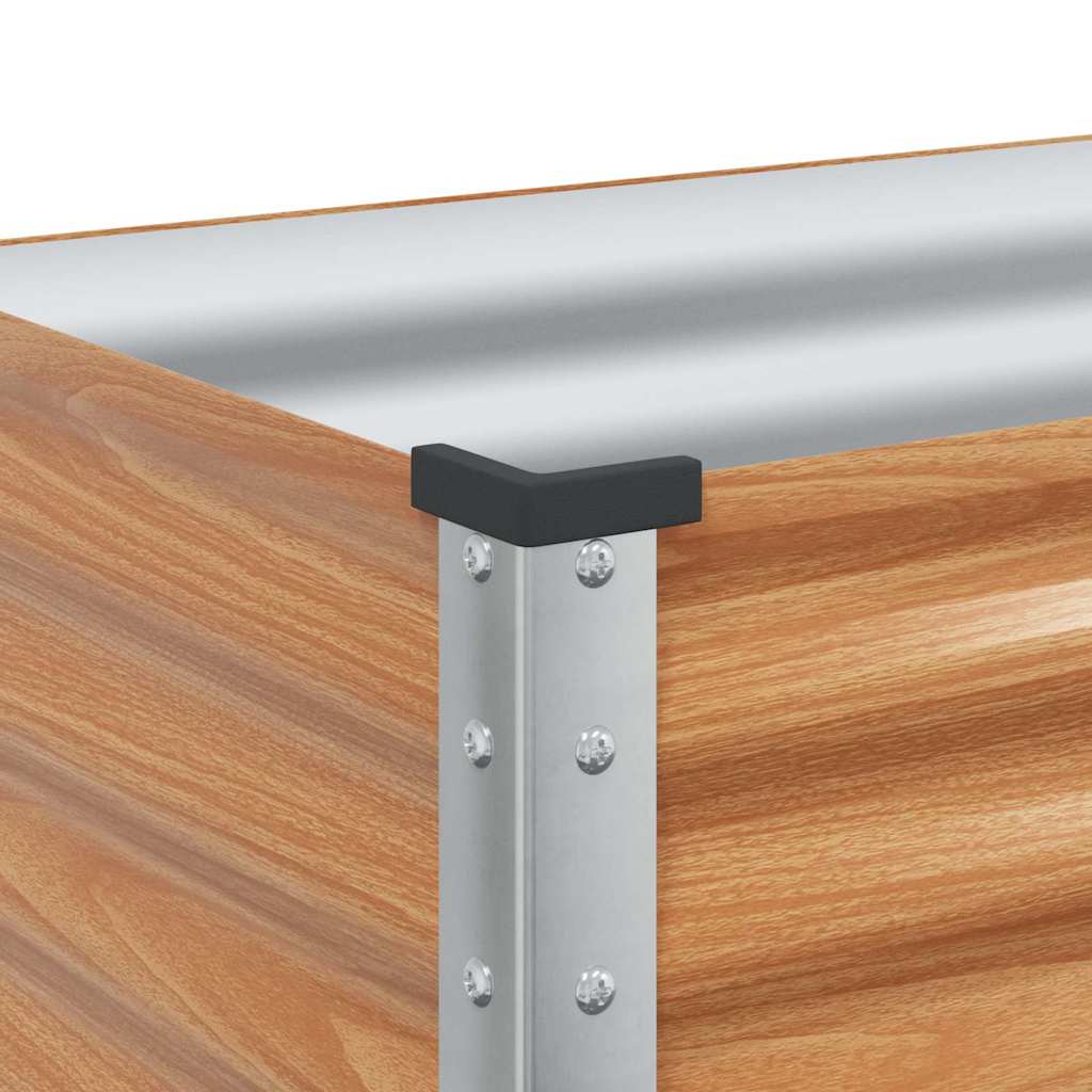 vidaXL Γλάστρα Κήπου Ανοιχτό καφέ 100,5 x 40,5 x 90 εκ.