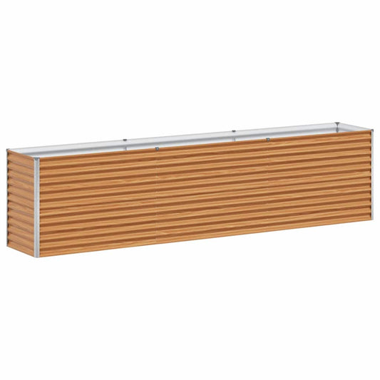 vidaXL Υπερυψωμένη Ζαρντινιέρα 290 x 50 x 68 εκ. Επικαλυμμένος Χάλυβας