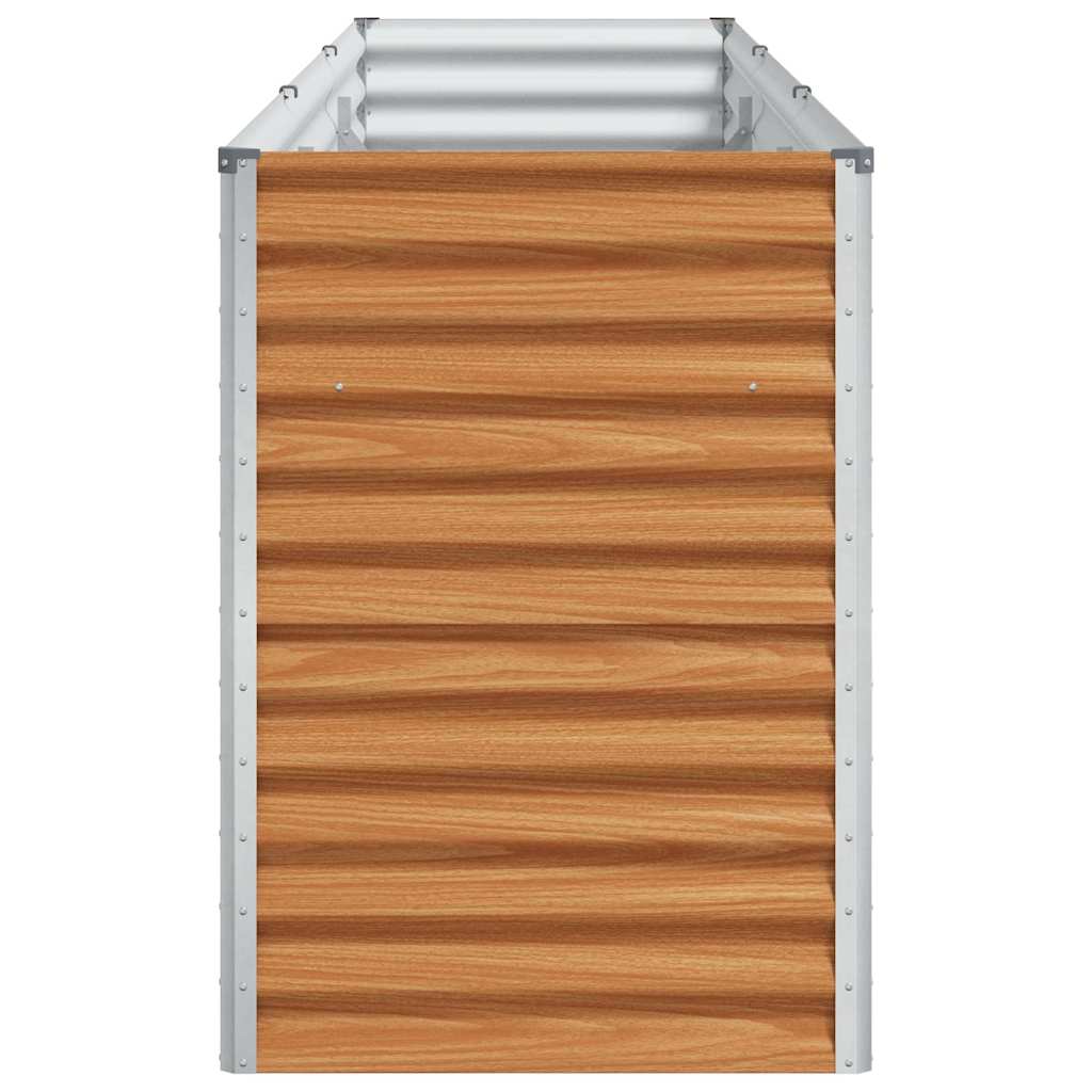 vidaXL Υπερυψωμένη Ζαρντινιέρα 290 x 50 x 68 εκ. Επικαλυμμένος Χάλυβας