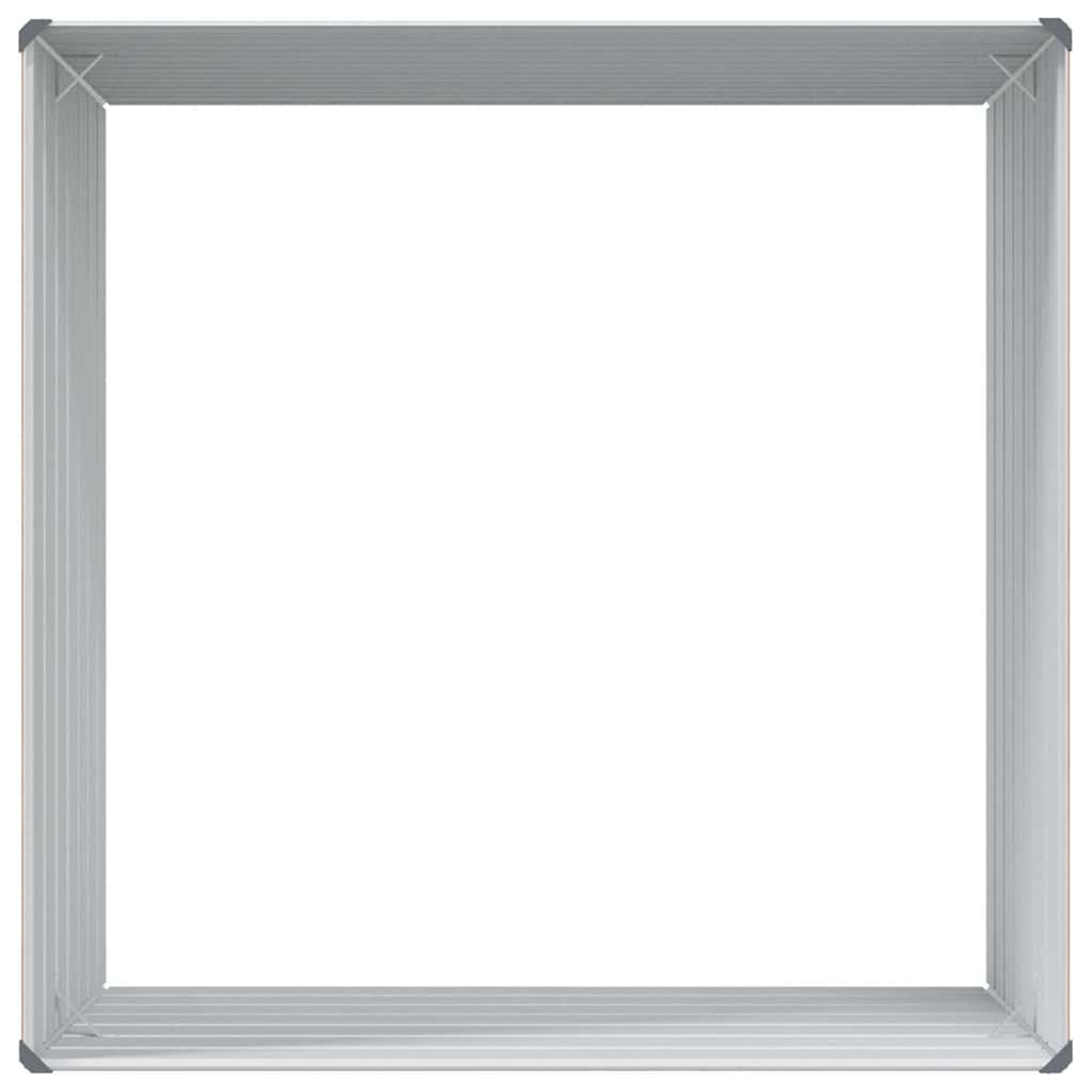 vidaXL Υπερυψωμένη Ζαρντινιέρα Ανοιχτό καφέ 100 x 100 x 77 cm