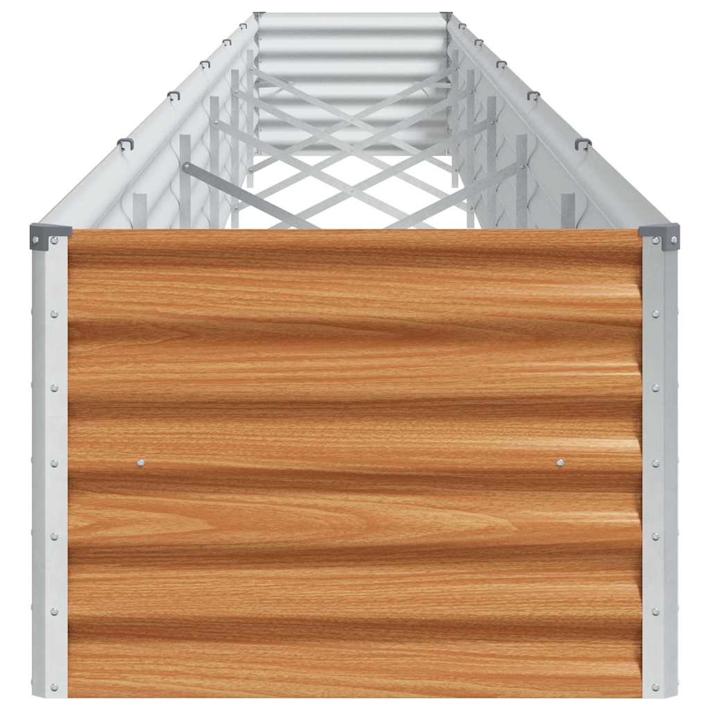 vidaXL Υπερυψωμένη Ζαρντινιέρα 582 x 50 x 36 εκ. Επικαλυμμένος Χάλυβας