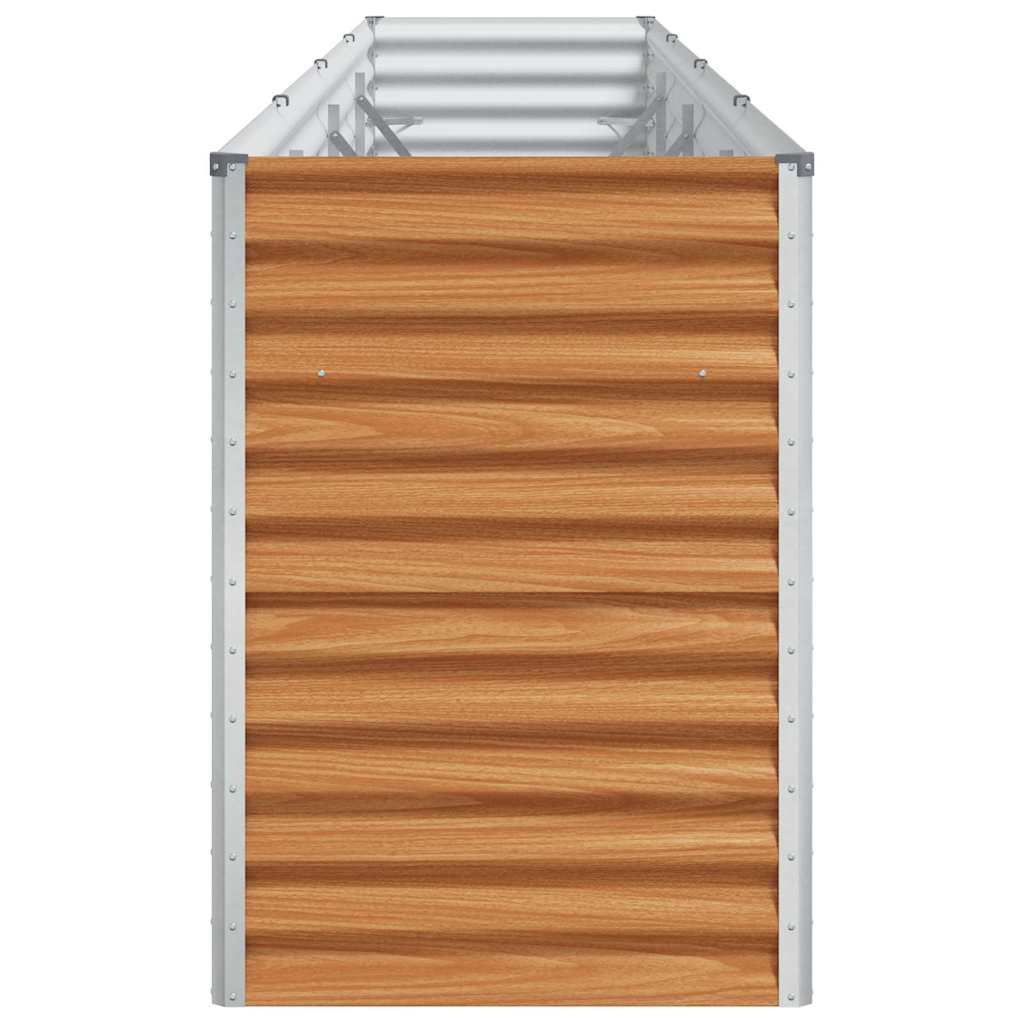 vidaXL Υπερυψωμένη Ζαρντινιέρα 390 x 50 x 68 εκ. Επικαλυμμένος Χάλυβας