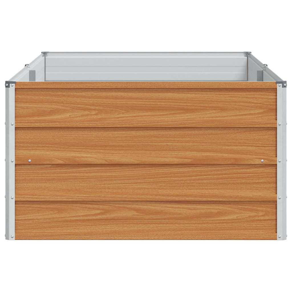 vidaXL Υπερυψωμένη Ζαρντινιέρα Ανοιχτό καφέ 160 x 80 x 45 cm