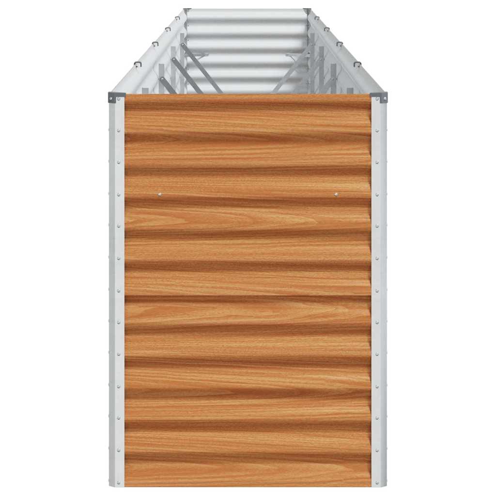 vidaXL Υπερυψωμένη Ζαρντινιέρα 485 x 50 x 68 εκ. Επικαλυμμένος Χάλυβας