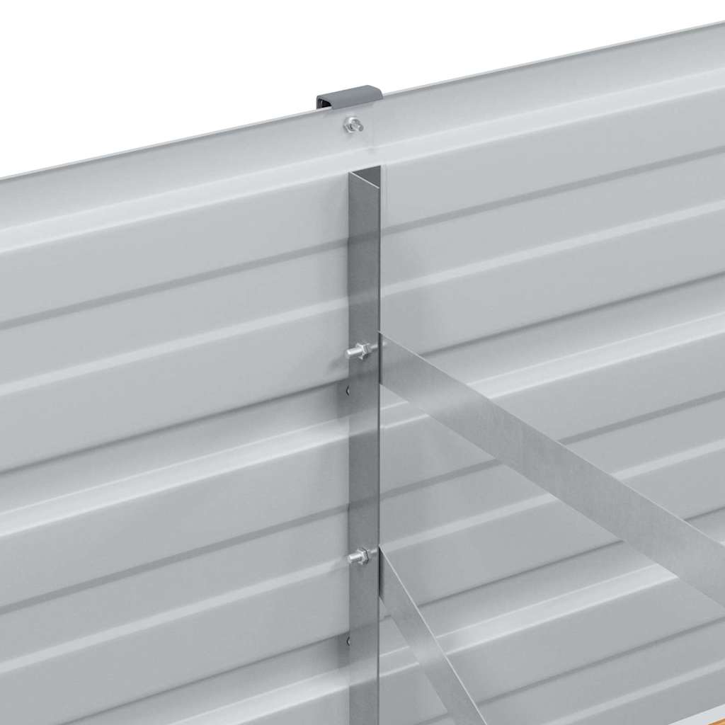 vidaXL Υπερυψωμένη Ζαρντινιέρα Ανοιχτό καφέ 320 x 40 x 45 cm