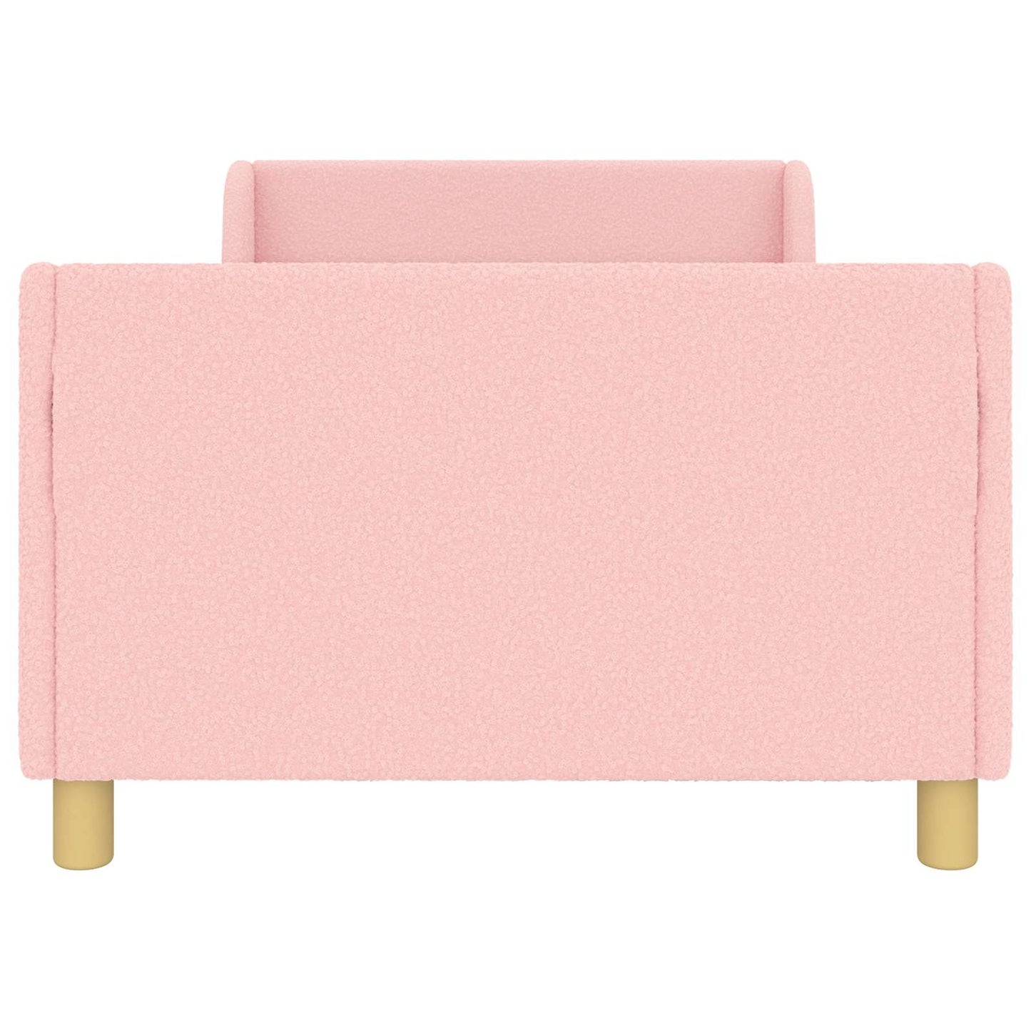 vidaXL Κρεβάτι Παιδικής Κρεβατοκάμαρας με Κεφαλάκι Ροζ 80 x 200 cm