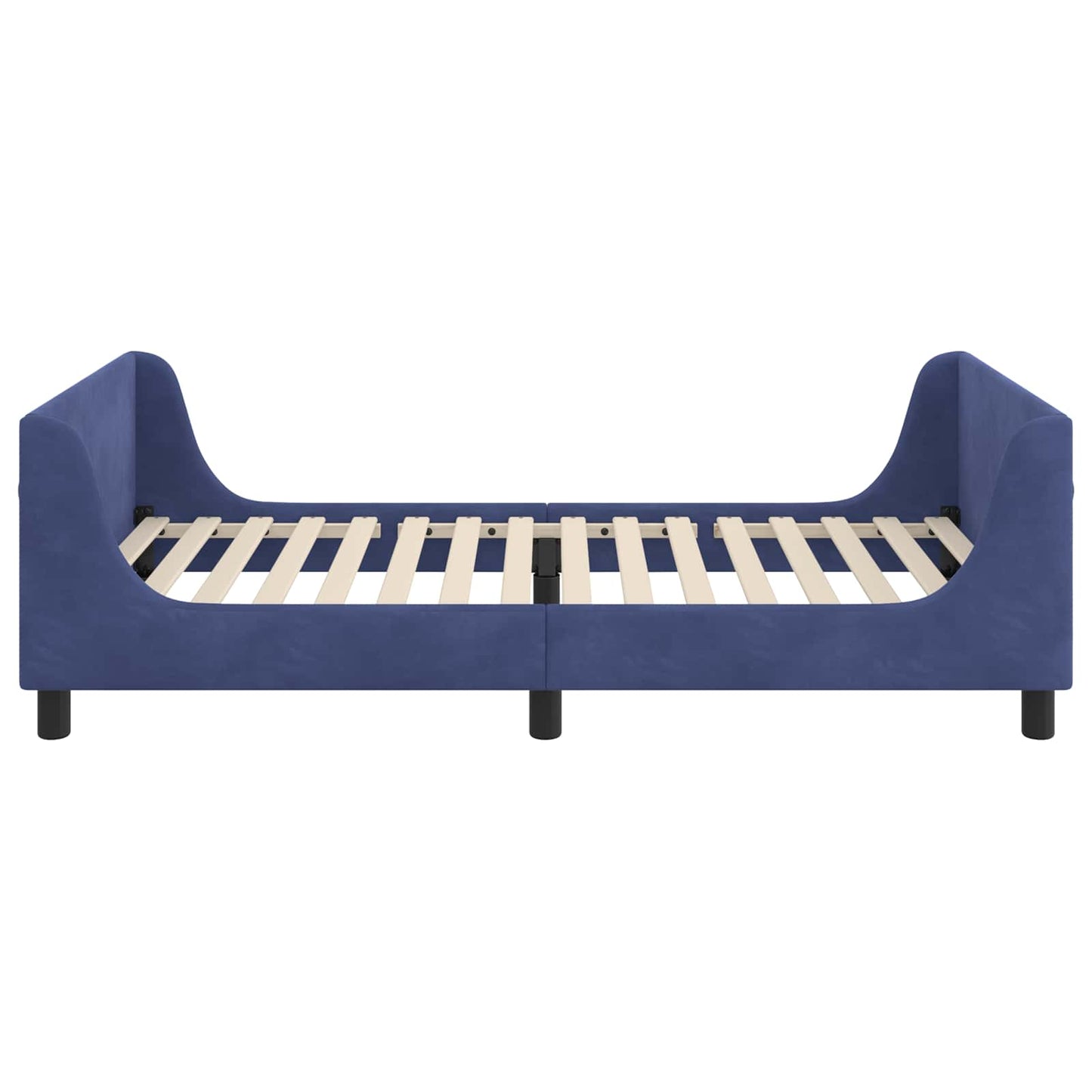 vidaXL Κρεβάτι Παιδικής Κρεβατοκάμαρας με Κεφαλάκι Μπλε Αστυνομίας