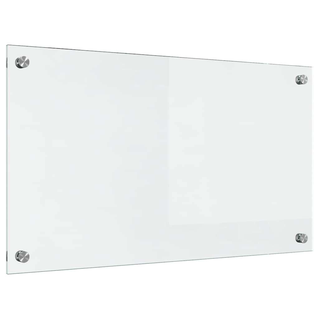 vidaXL Πίσω Πάνελ Κουζίνας Διαφανές 70 x 40 cm σκληρυμένο γυαλί