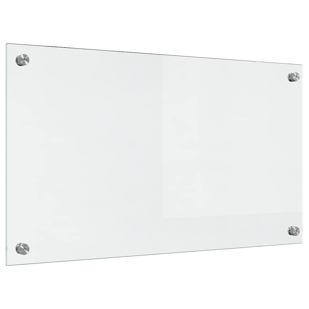 vidaXL Πίσω Πάνελ Κουζίνας Διαφανές 70 x 40 cm σκληρυμένο γυαλί