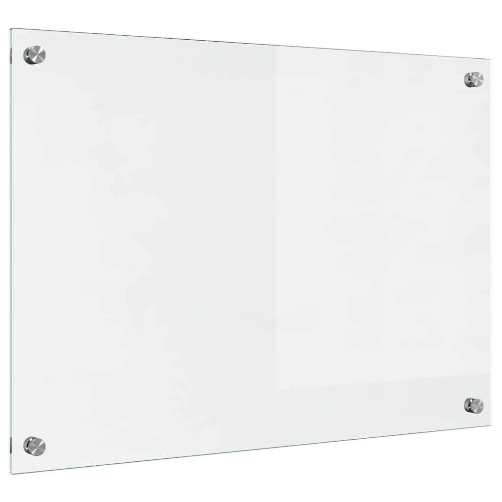 vidaXL Πίσω Πάνελ Κουζίνας Διαφανές 70 x 50 cm σκληρυμένο γυαλί