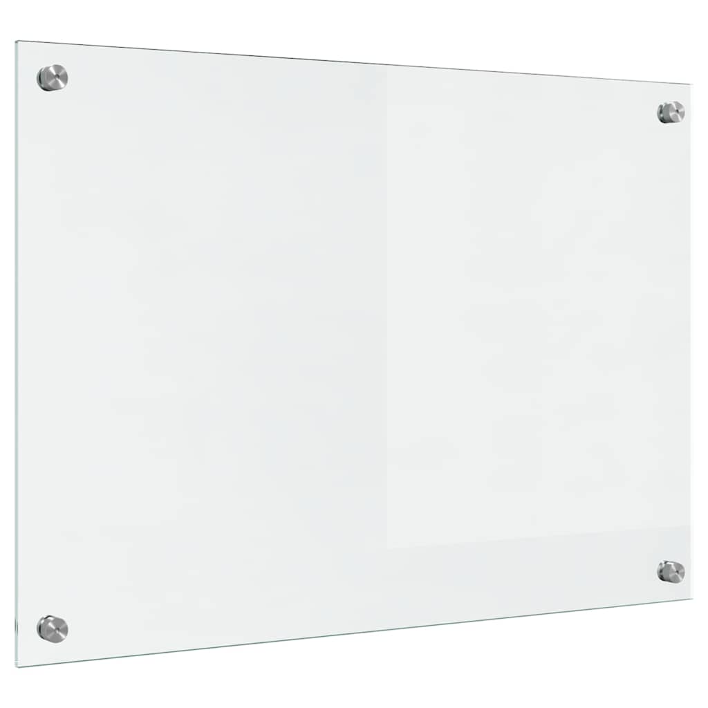 vidaXL Πίσω Πάνελ Κουζίνας Διαφανές 70 x 50 cm σκληρυμένο γυαλί