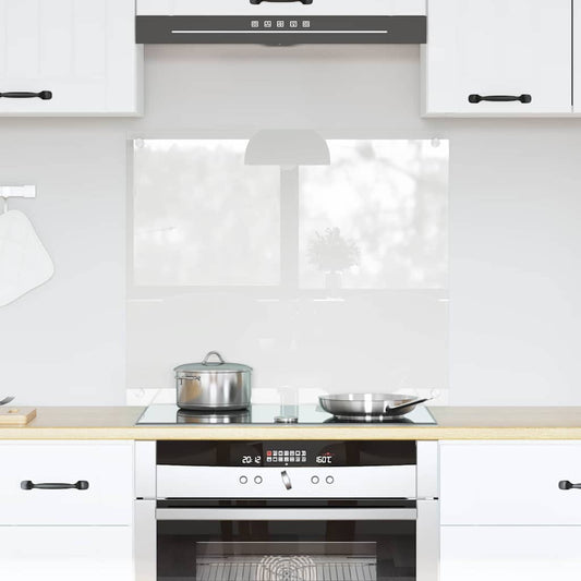 vidaXL Πίσω Πάνελ Κουζίνας Διαφανές 70 x 60 cm σκληρυμένο γυαλί