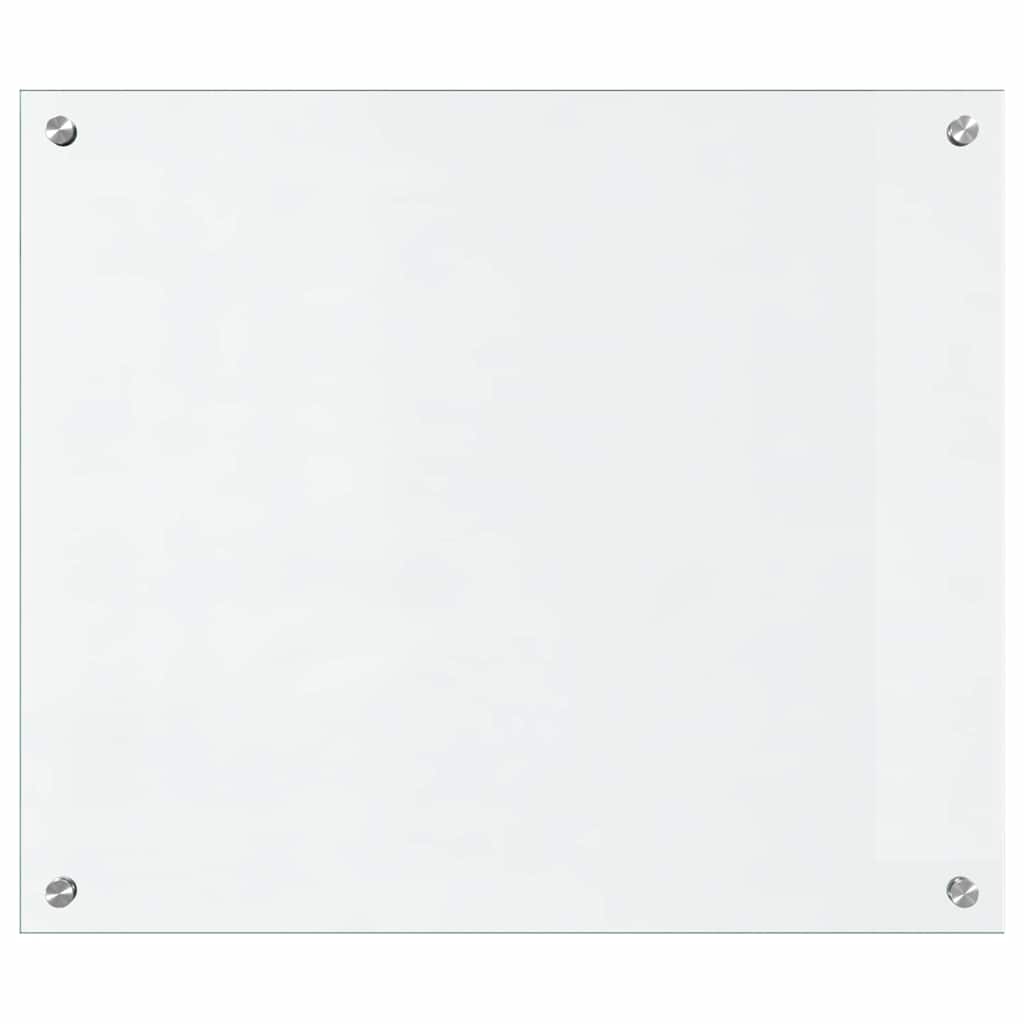 vidaXL Πίσω Πάνελ Κουζίνας Διαφανές 70 x 60 cm σκληρυμένο γυαλί