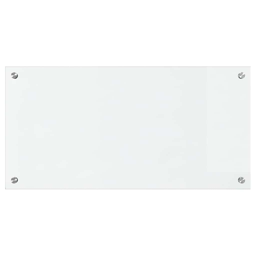 vidaXL Πίσω Πάνελ Κουζίνας Διαφανές 80 x 40 cm σκληρυμένο γυαλί