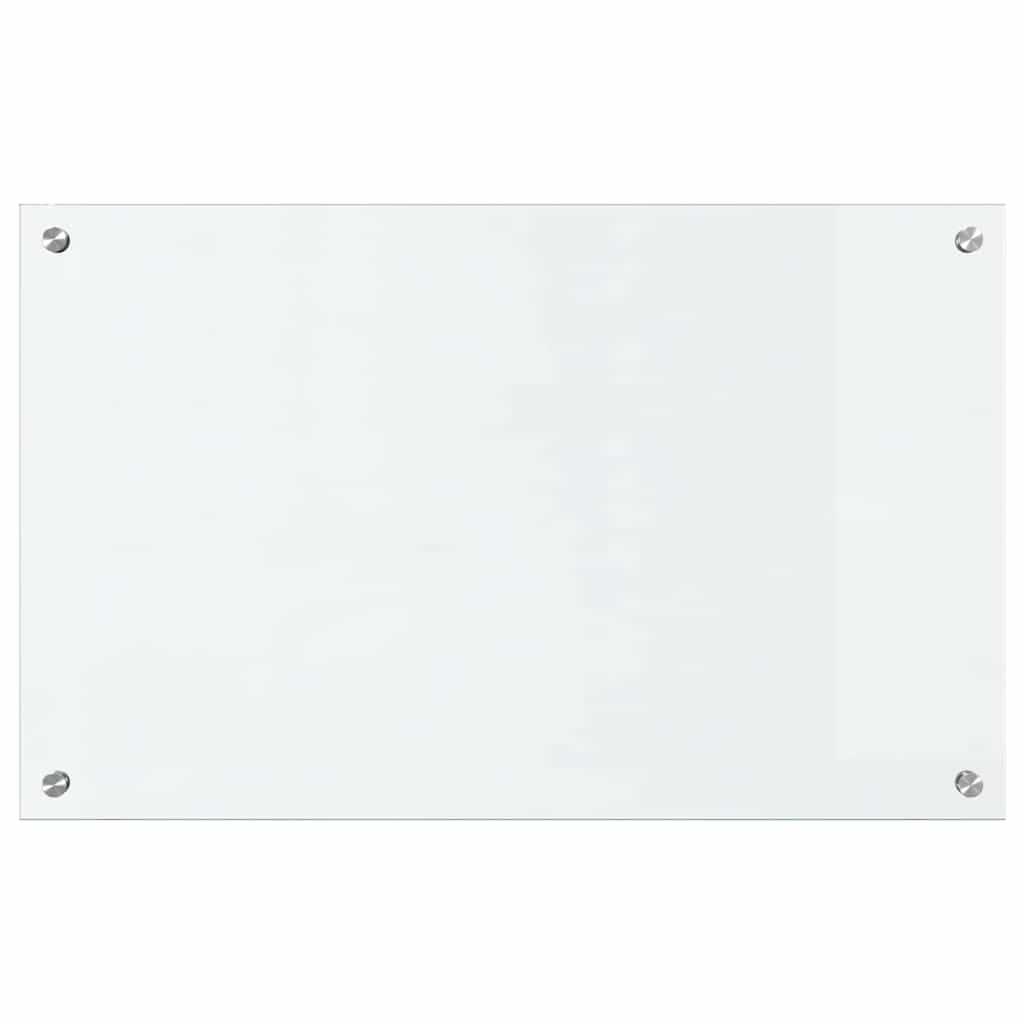 vidaXL Πίσω Πάνελ Κουζίνας Διαφανές 80 x 50 cm σκληρυμένο γυαλί