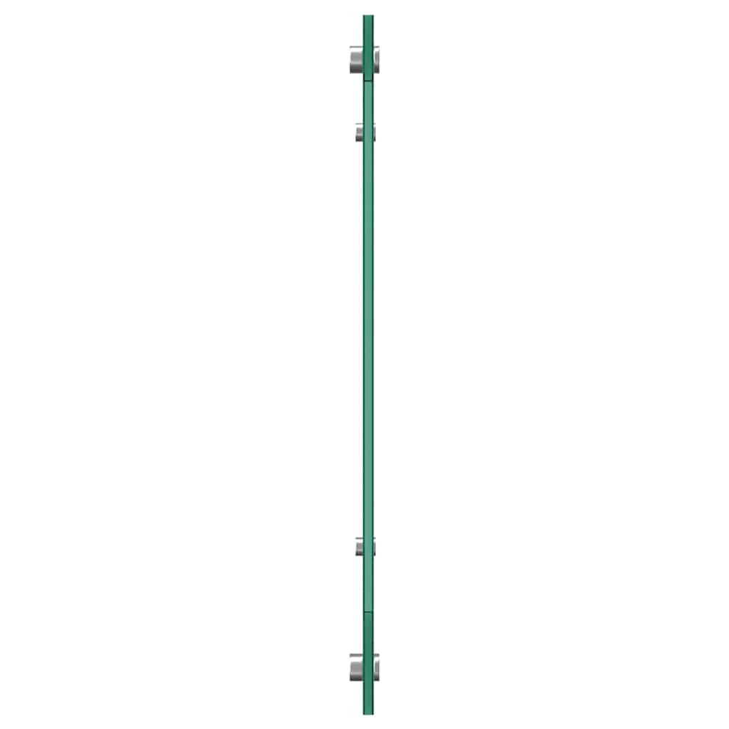 vidaXL Πίσω Πάνελ Κουζίνας Διαφανές 80 x 50 cm σκληρυμένο γυαλί