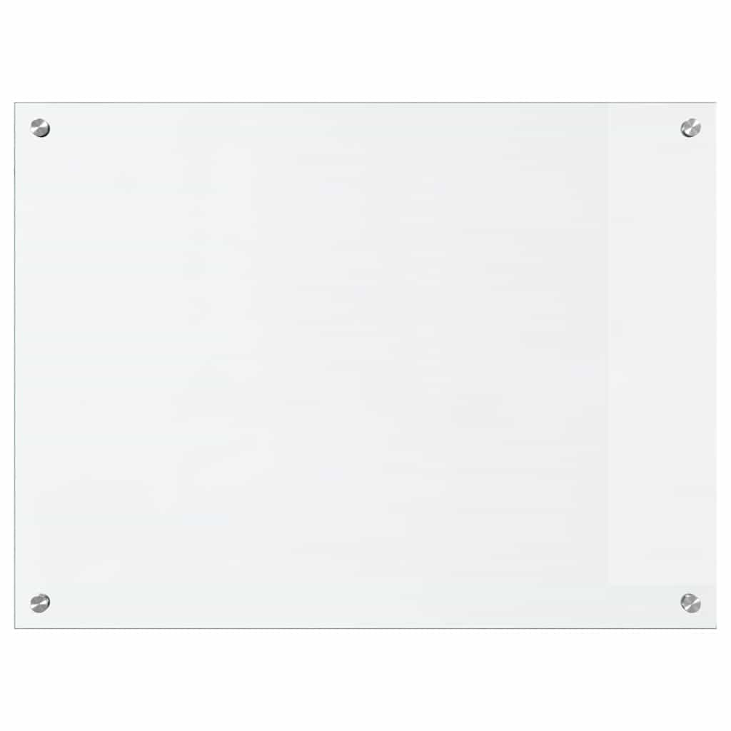 vidaXL Πίσω Πάνελ Κουζίνας Διαφανές 80 x 60 cm σκληρυμένο γυαλί