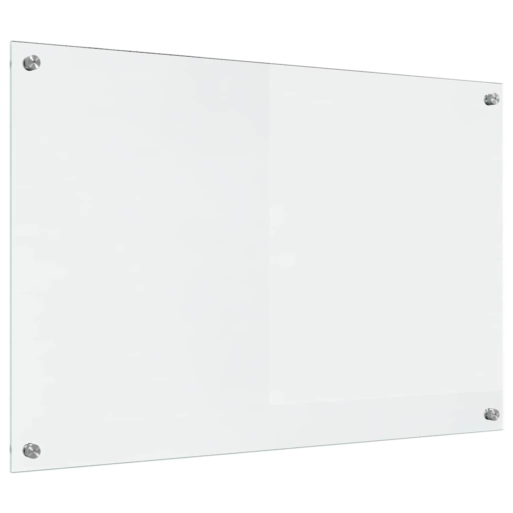 vidaXL Πίσω Πάνελ Κουζίνας Διαφανές 90 x 60 cm σκληρυμένο γυαλί