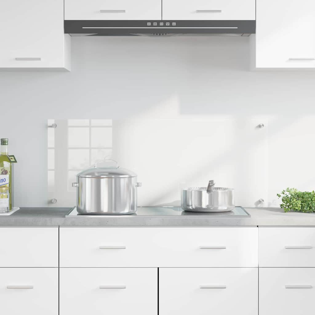 vidaXL Πίσω Πάνελ Κουζίνας Διαφανές 100 x 40 cm σκληρυμένο γυαλί