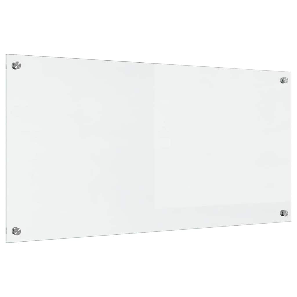 vidaXL Πίσω Πάνελ Κουζίνας Διαφανές 100 x 50 cm σκληρυμένο γυαλί