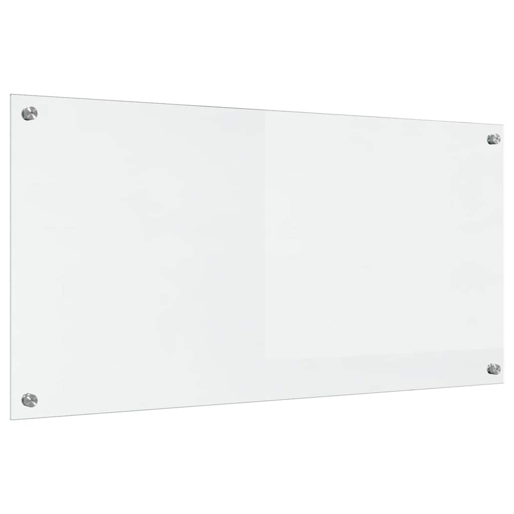 vidaXL Πίσω Πάνελ Κουζίνας Διαφανές 100 x 50 cm σκληρυμένο γυαλί