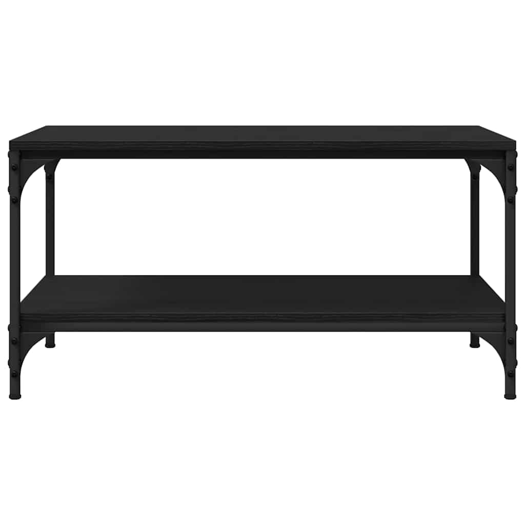 vidaXL Τραπεζάκι σαλονιού Μαύρη Οξυά 81 x 50 x 40 εκ