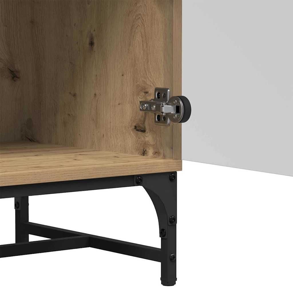 vidaXL Πλαϊνό γραφείο Artisan Oak 35 x 37 x 117 εκ.