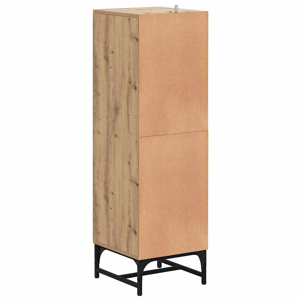 vidaXL Πλαϊνό γραφείο Artisan Oak 35 x 37 x 117 εκ.