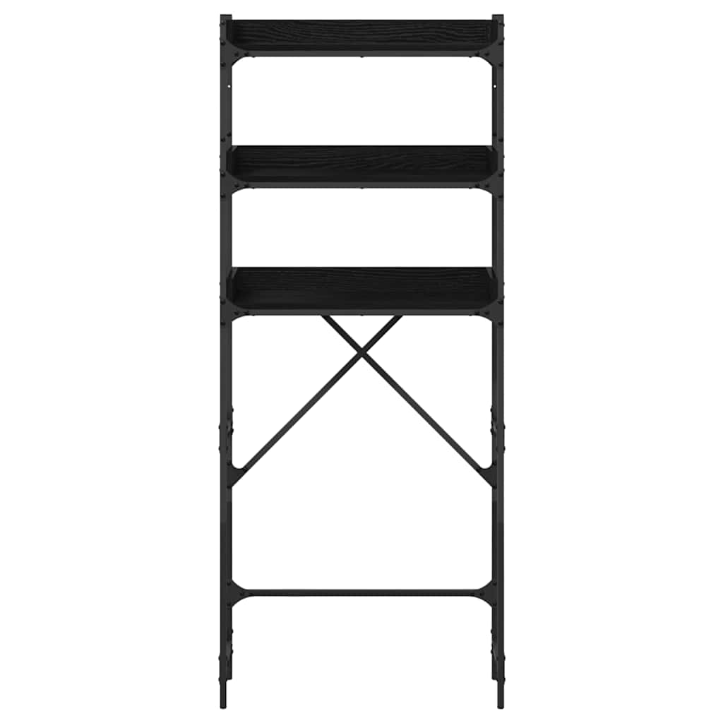 vidaXL Ράφια πλυντηρίου ρούχων 67 x 25 x 163 εκ. Επεξεργασμένο ξύλο